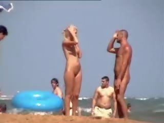 Strand naken spionering