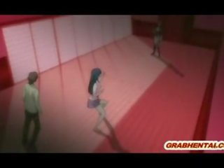 Pechugona hentai ninja duro groupfucking y facial cumshoting