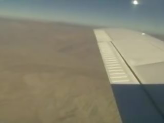 Airplane fun: mugt eating amjagaz kirli video show fd