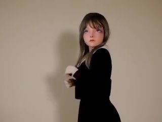 Kigurumi vibrating v vacuum lůžko, volný vysoká rozlišením dospělý film 8e