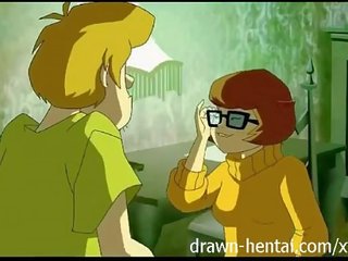 Scooby doo hentai - velma liker det i den rumpe