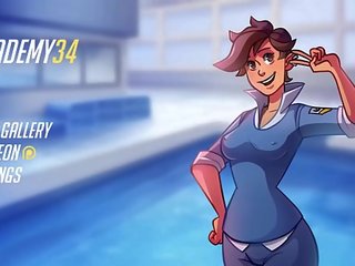 Sinfully สนุก เกม overwatch academy34